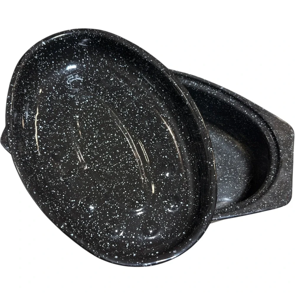 N/A graniteware roasting